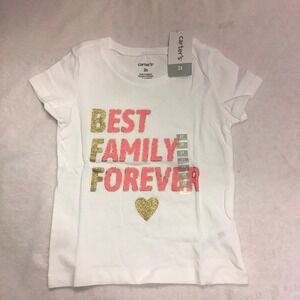 New with tags carters Girls top 2T cotton